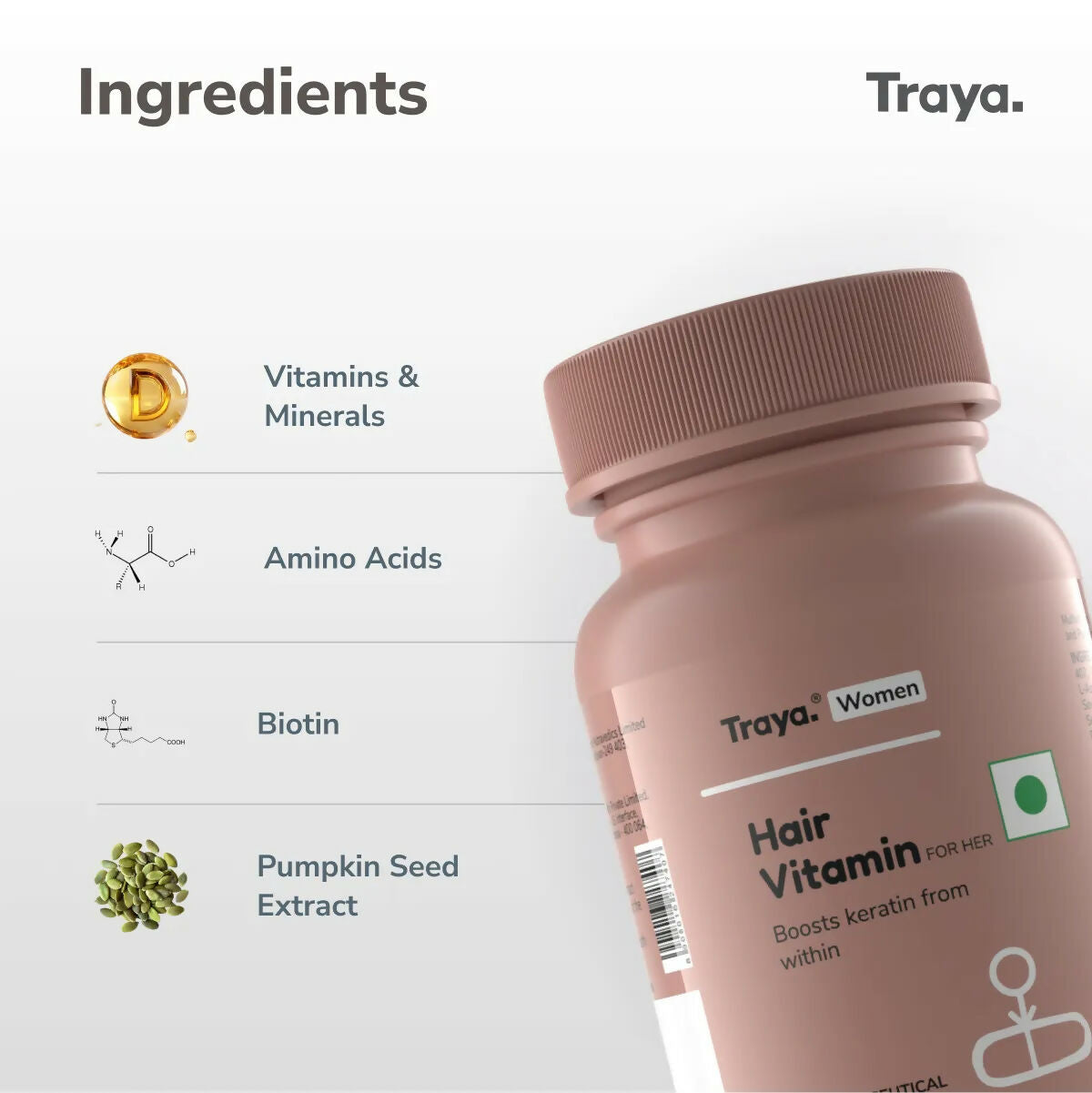 Traya Hair Vitamin For Her - Distacart