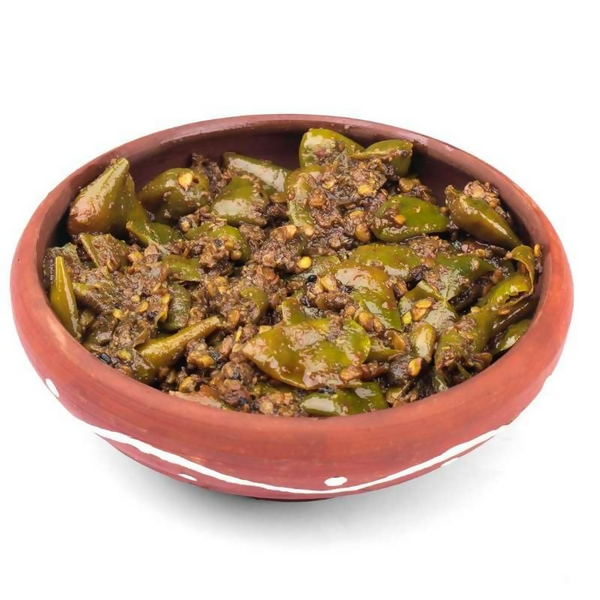 Jhaji Store's Spicy Green Chilli Pickle