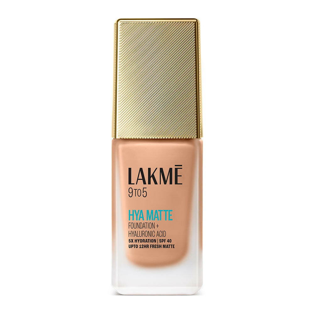 Lakme 9 To 5 Hya Matte Foundation + Hyaluronic Acid - Cool Cinnamon - Distacart