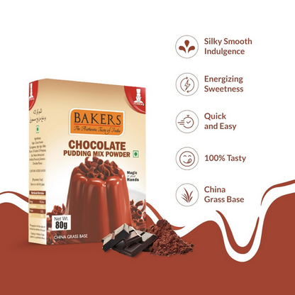 BAKERS Instant Pudding Mix - Chocolate Flavor - Dista