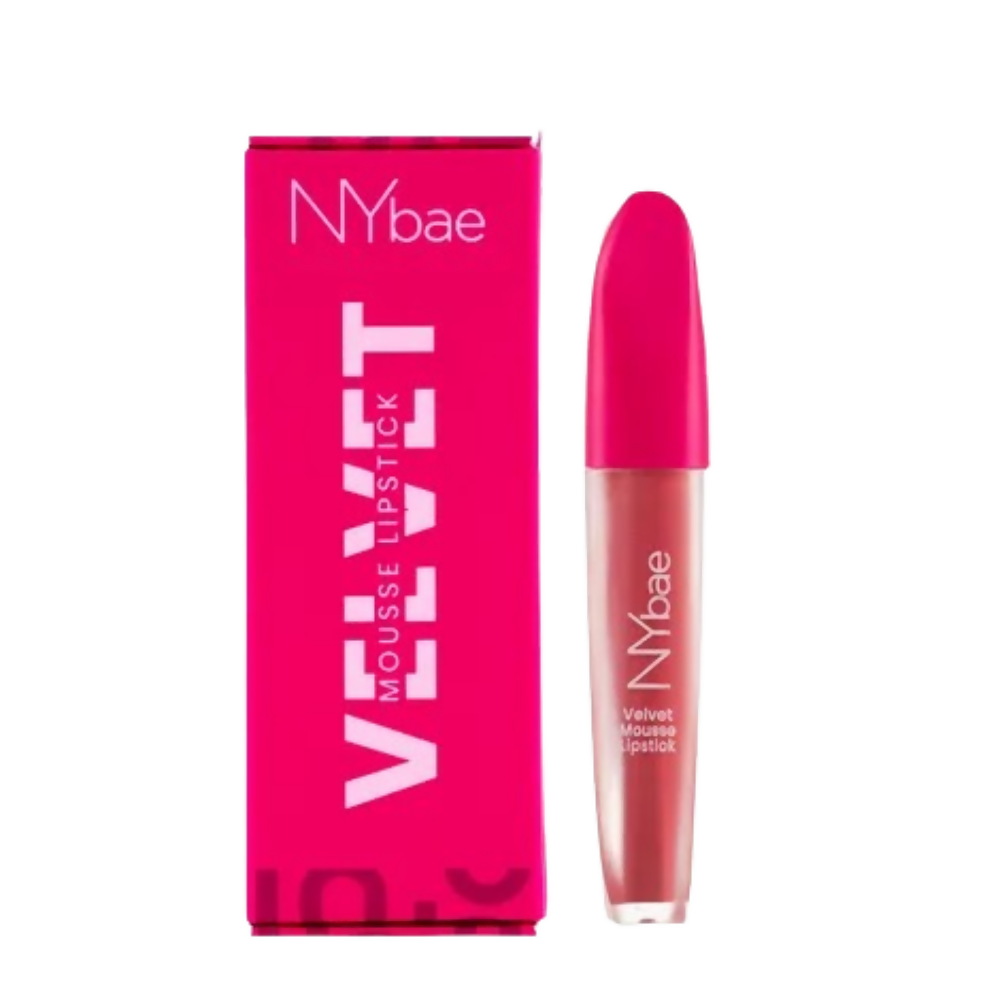 NY Bae Velvet Mousse Liquid Lipstick - Fiesty Pink 05