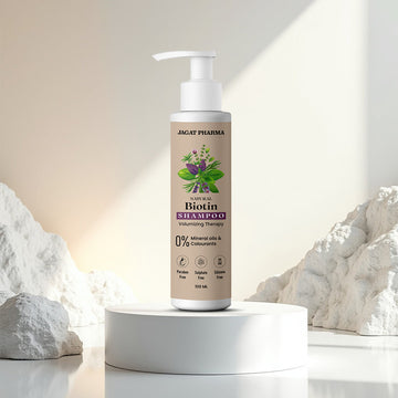 Jagat Pharma Natural Biotin Shampoo - Unlock Your Hair's Potential with Natural Biotin Power! - Distacart