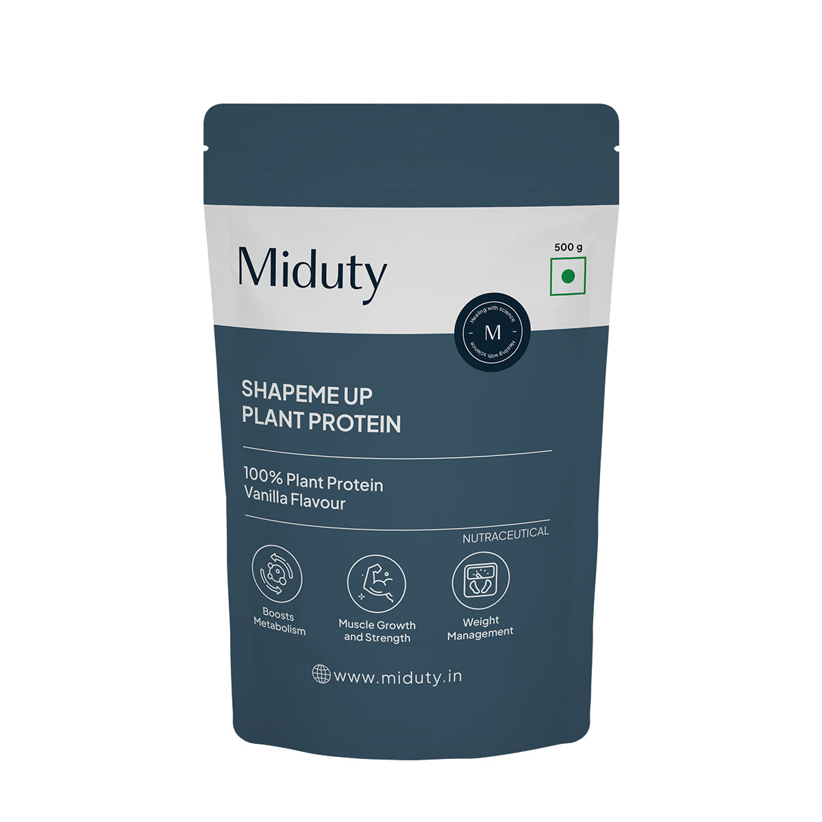Miduty by Palak Notes Shapeme Up Plant Protein Powder - Distacart