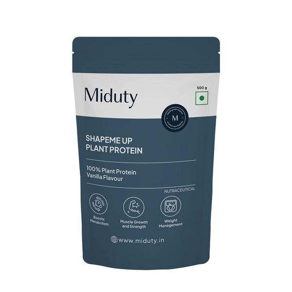Miduty by Palak Notes Shapeme Up Plant Protein Powder - Distacart