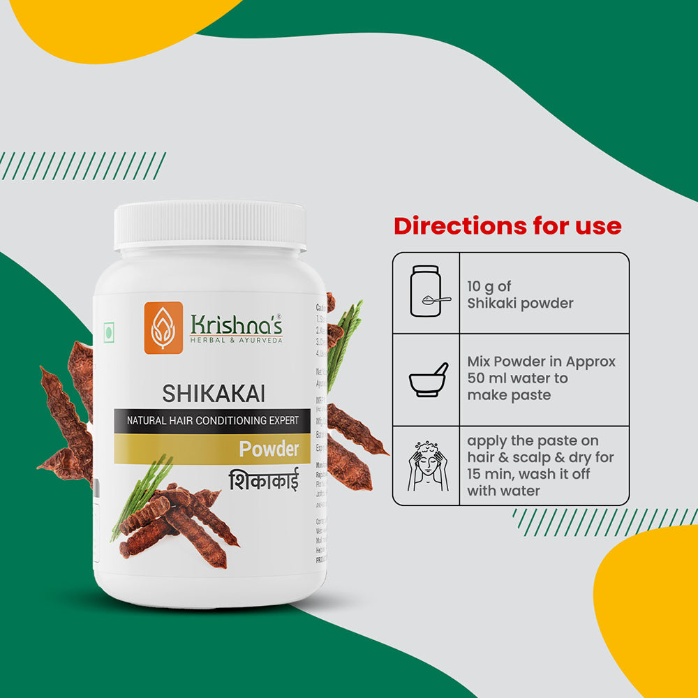 Krishna'S Herbal & Ayurveda Shikakai Powder