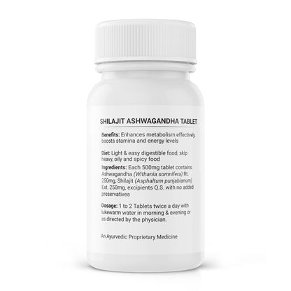 Krishna'S Herbal & Ayurveda SJ Ashwagandha Tablets - Distacart