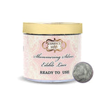 Thumbnail for confect shimmering silver edible lace br b 100 gms b