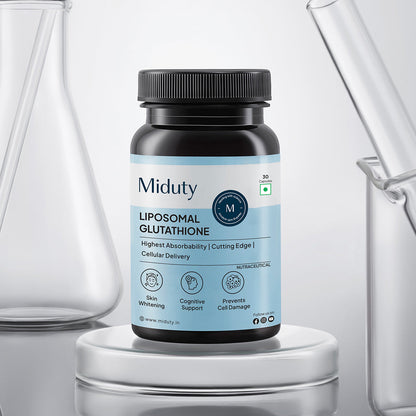 Miduty by Palak Notes Liposomal Glutathione Capsules - Distacart