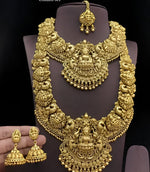 Thumbnail for Jewel City Elegant South Indian Bridal Jewelry Set with Layered Necklace and Traditional Accessories