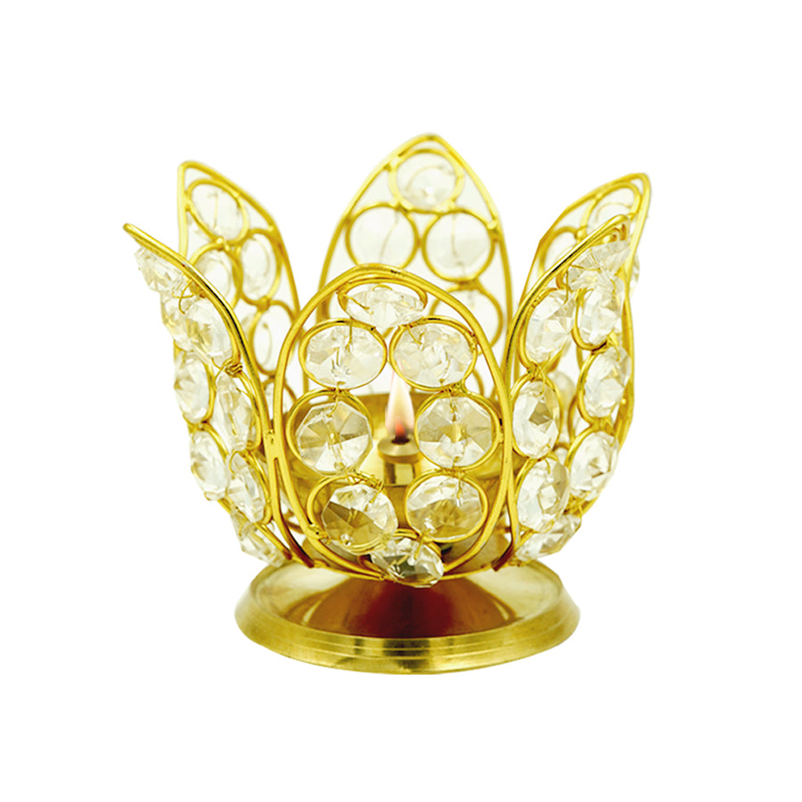 Shubhkart Nitya Brass Bhramha Kamal Diya - Distacart