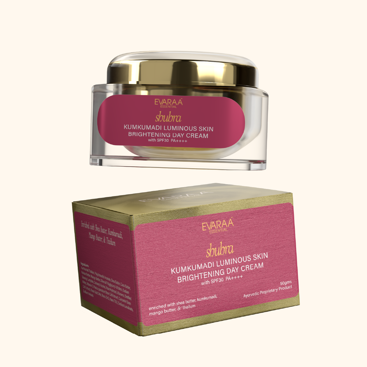 Evaraa Essential Luminous Skin Brightening Cream - Distacart