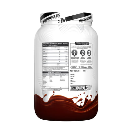 Big Muscles Nutrition Zero Whey Protein - Distacart
