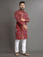 Thumbnail for Anaita Multicolor Printed Cotton Straight Kurta - Distacart