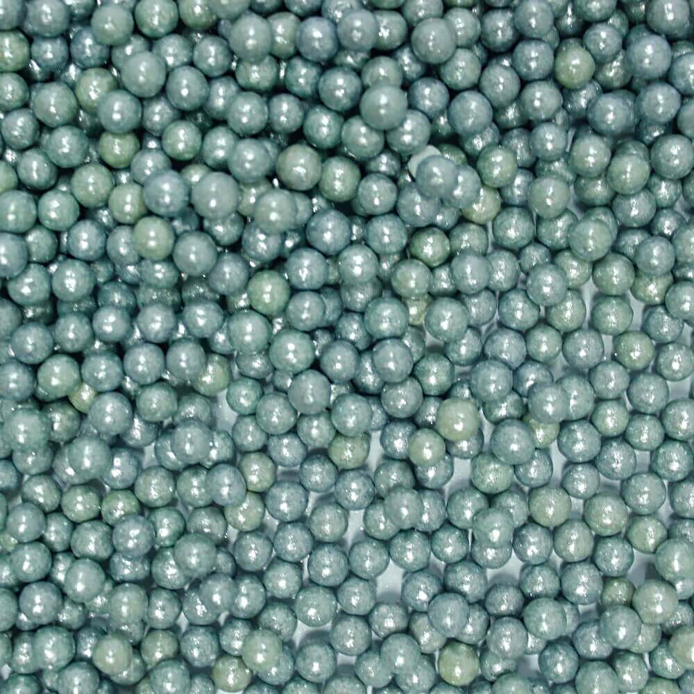 confect silver disco balls sprinkles 5 mm 120 gms