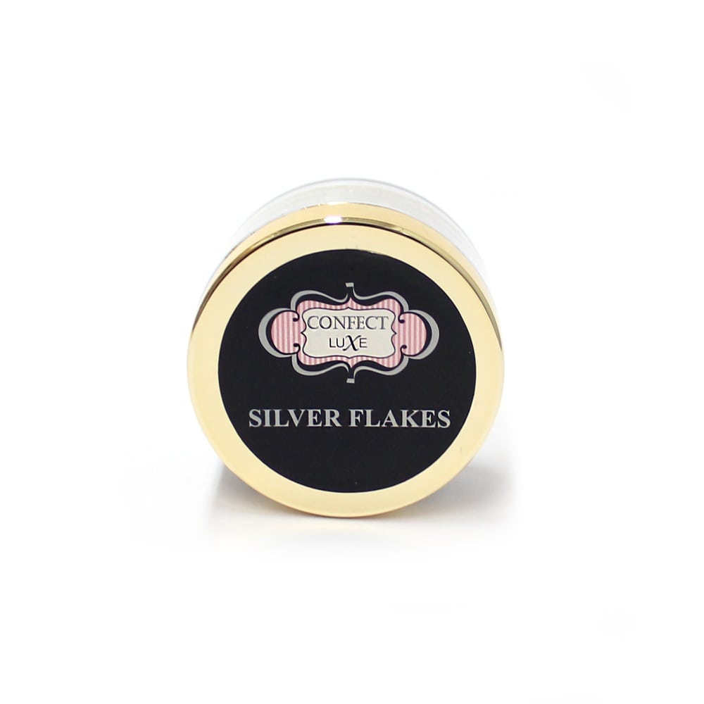 confect silver flakes br b 15 gms b
