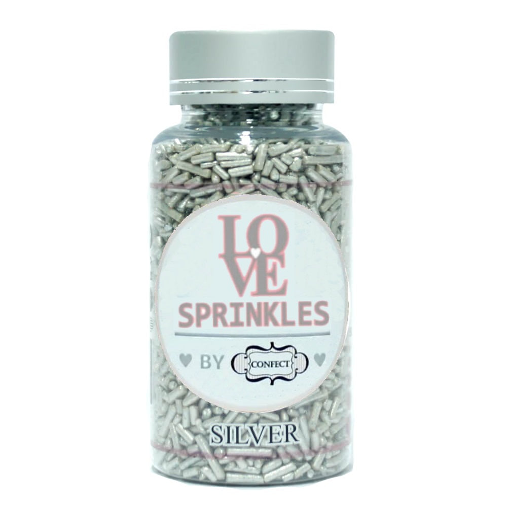 confect silver vermicelli sprinkles 100 gms