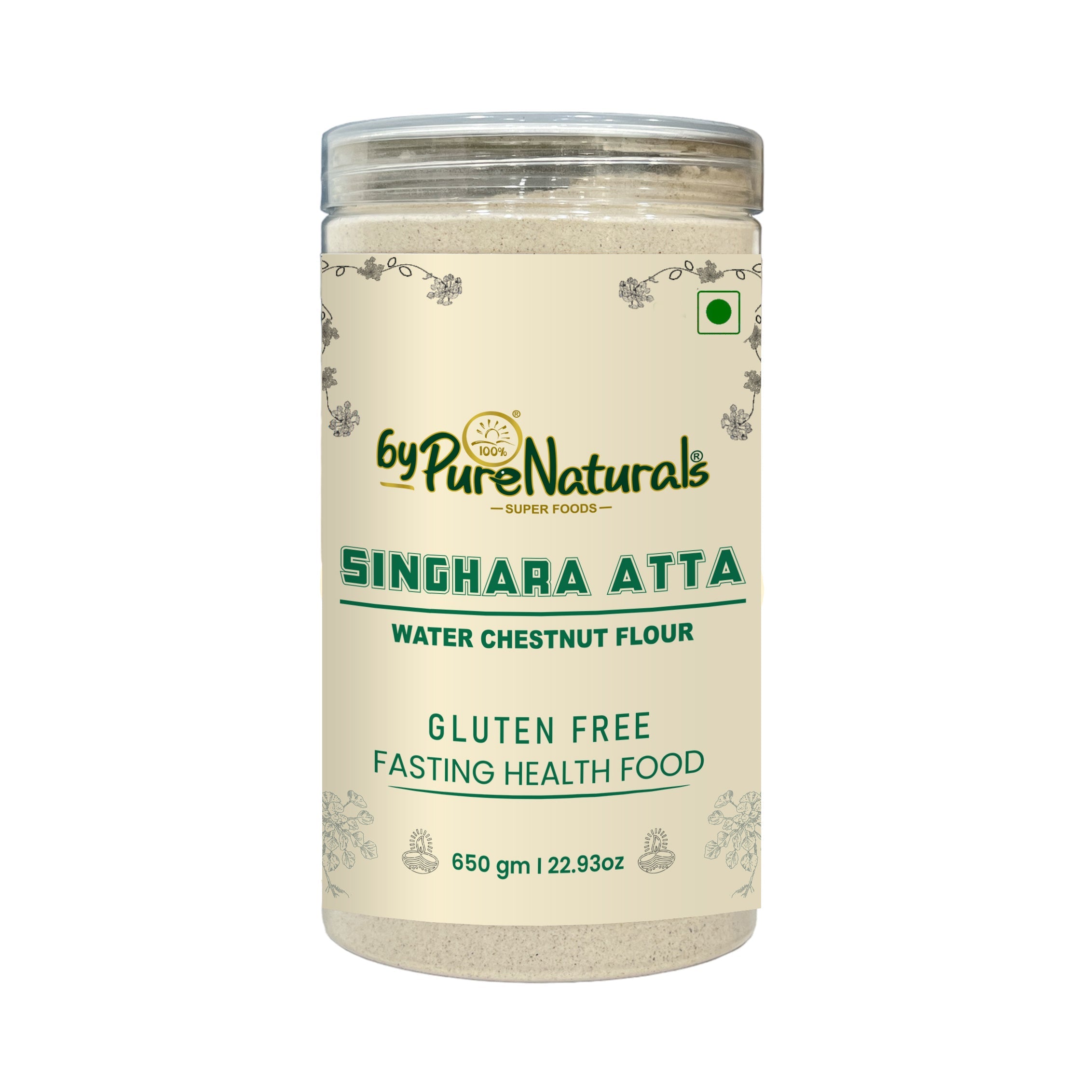 byPureNaturals Singhara Atta (Water Chestnut Flour) - Dista