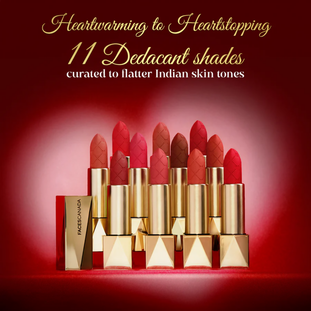 Faces Canada Comfy Silk Obsession Lipstick - Bold Brown 07 - Distacart