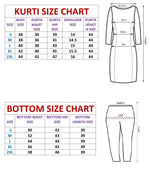 Thumbnail for Lorenvalley Cream Cotton Printed Kurta Set