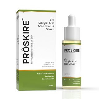 Proskire 2% Salicylic Acid Serum For Acne Blackheads & Whiteheads Control Oil & Bumpy Texture - Distacart