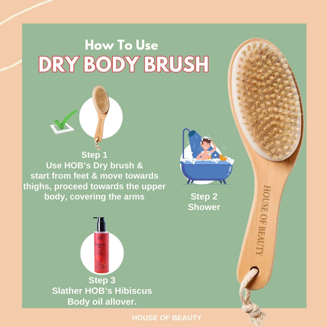 Buy House of Beauty Dry Brush Online at Best Price Distacart