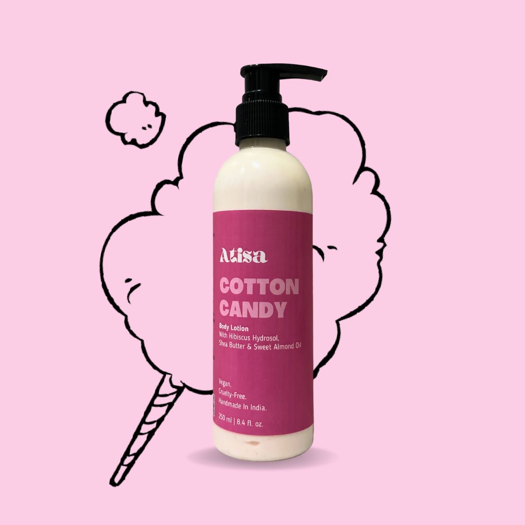 Atisa Cotton Candy Body Lotion - Distacart