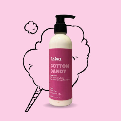 Atisa Cotton Candy Body Lotion - Distacart
