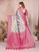 Thumbnail for Anaita Banarasi Tissue Silk Saree - Distacart