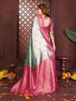 Thumbnail for Anaita Banarasi Tissue Silk Saree - Distacart