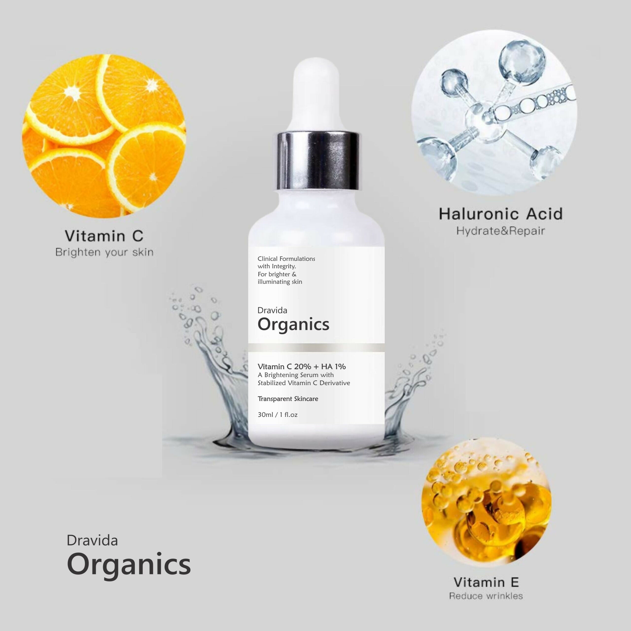 Dravida Organics Vitamin C Serum - Dista
