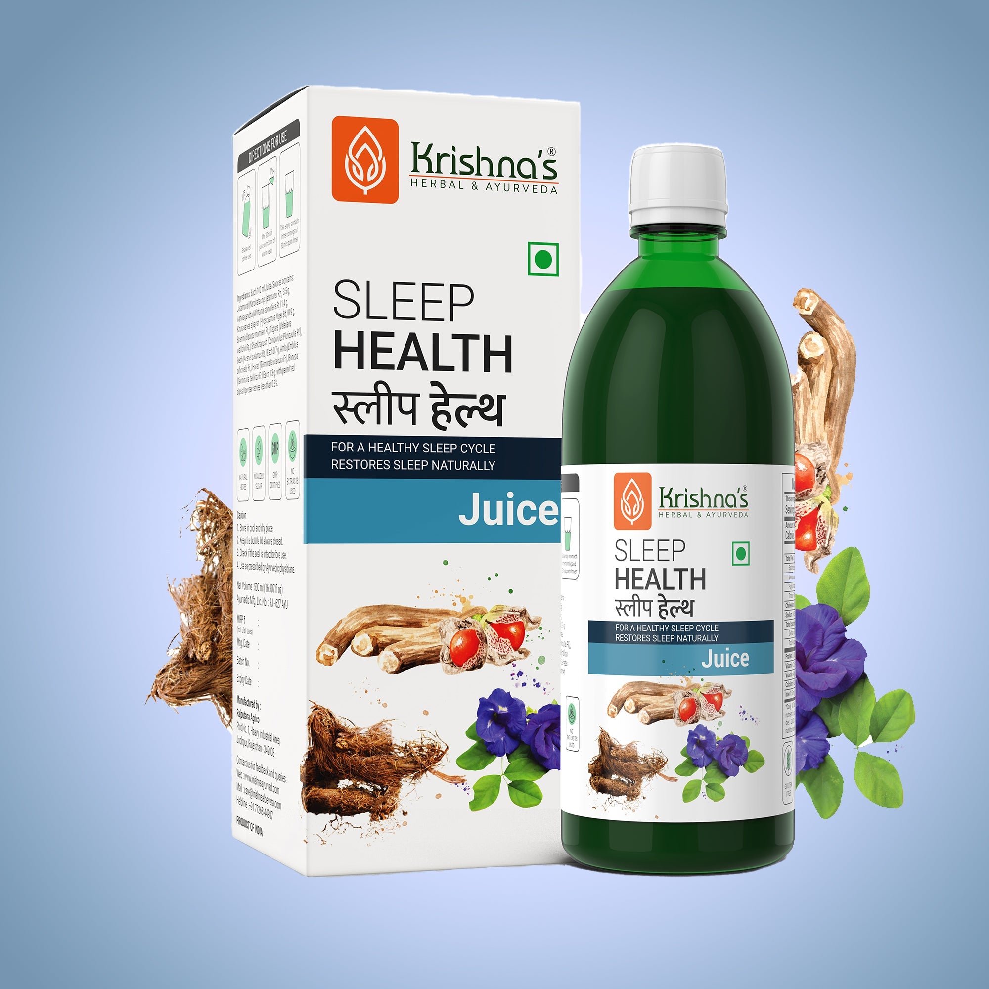 Krishna'S Herbal & Ayurveda Sleep Health Juice