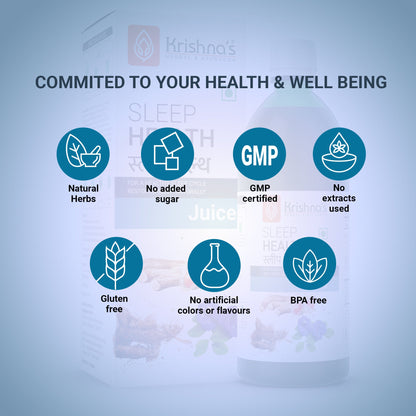 Krishna'S Herbal & Ayurveda Sleep Health Juice - Distacart