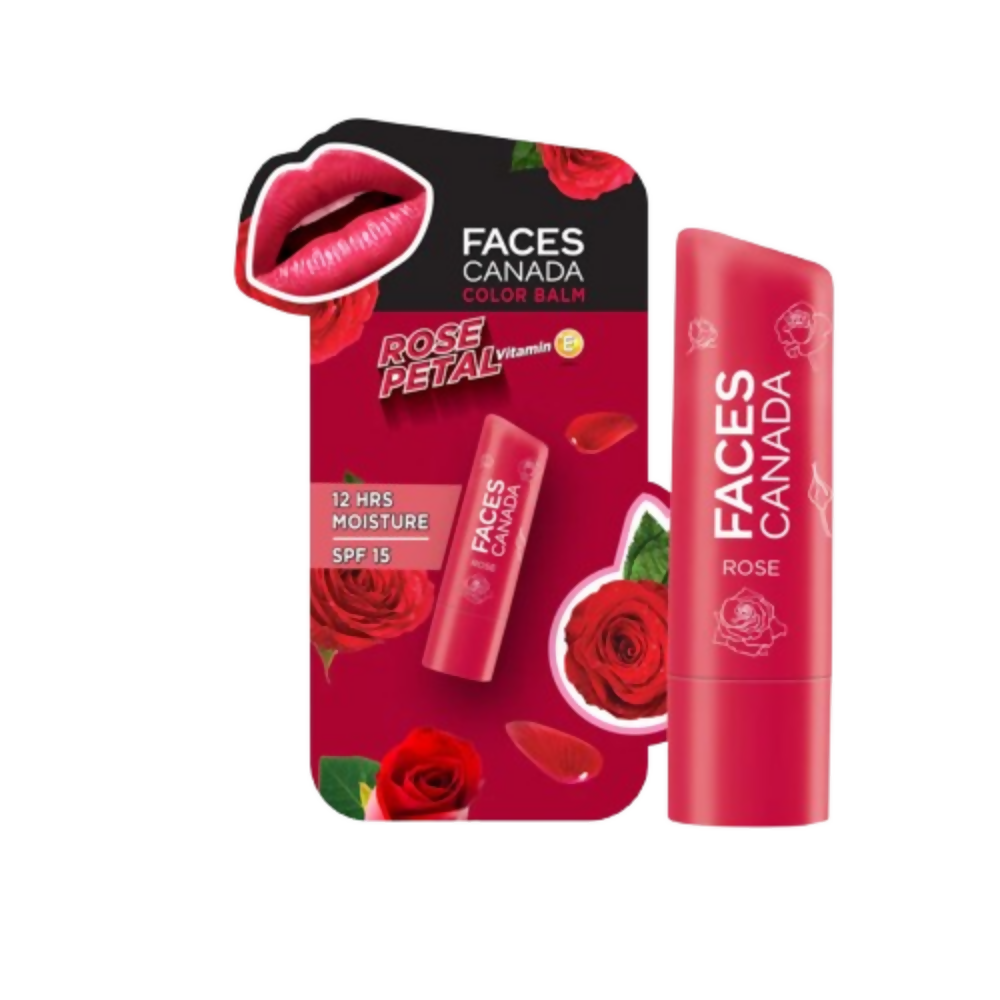 Faces Canada Vitamin C Lip Balm - Rose Petal - Distacart