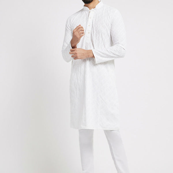 Ethnic India White Churidar for Men - Distacart
