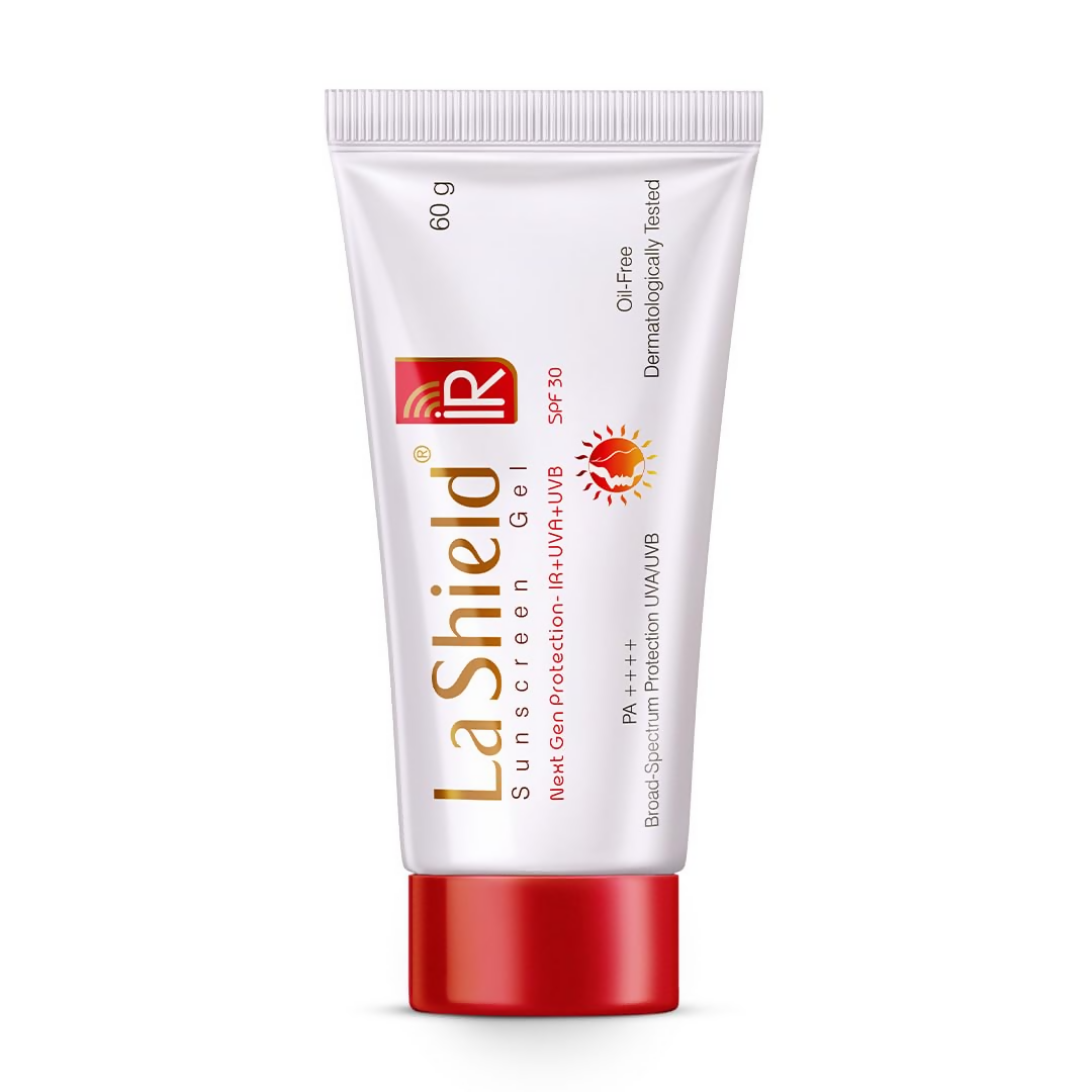 La Shield IR SPF 30 PA +++ Mineral Sunscreen Gel - Distacart