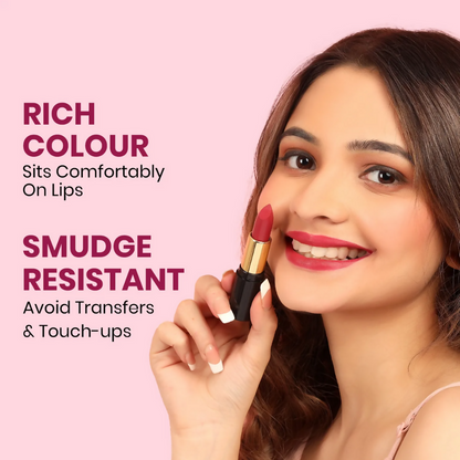 NY Bae Super Matte Lipstick - Hot Hazel 23 - Distacart