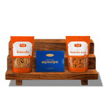 Thumbnail for Small Sweet & Savoury Box Authentic Indian Mithai & Traditional Snacks Gift Hamper - Dista