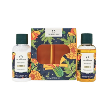 The Body Shop Marigold Shower Gel & Body Lotion Gift Set Kit - Distacart