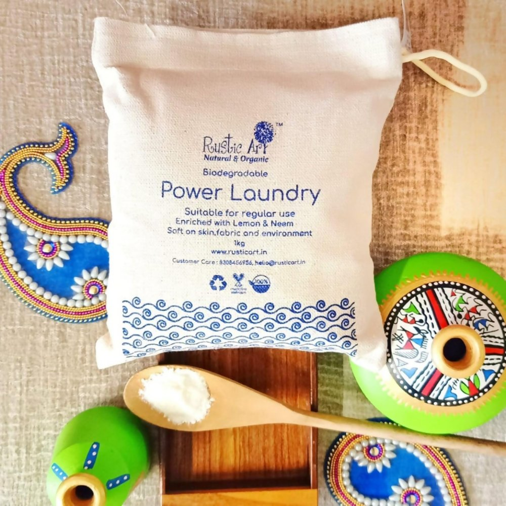 Rustic Art Biodegradable Power Laundry Detergent Powder - Dista