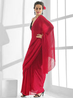 Thumbnail for Mitera Pure Georgette Saree - Distacart