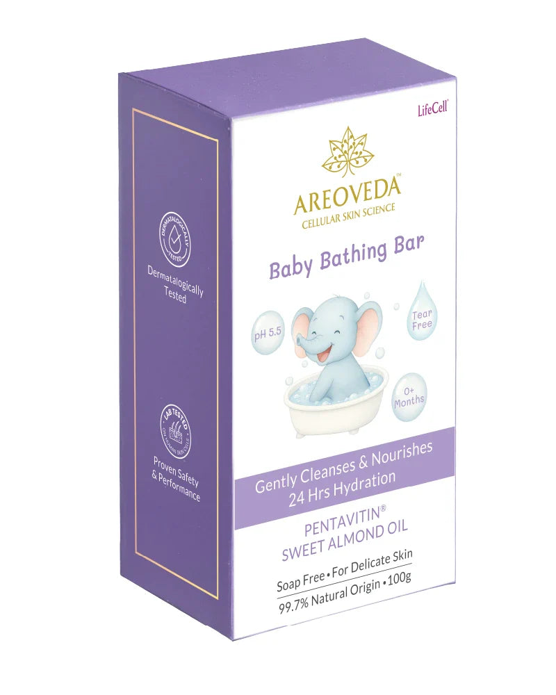 AreoVeda Baby Bathing Bar - Distacart