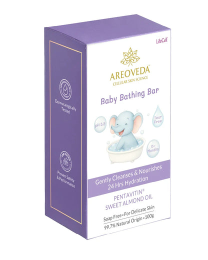 AreoVeda Baby Bathing Bar - Distacart