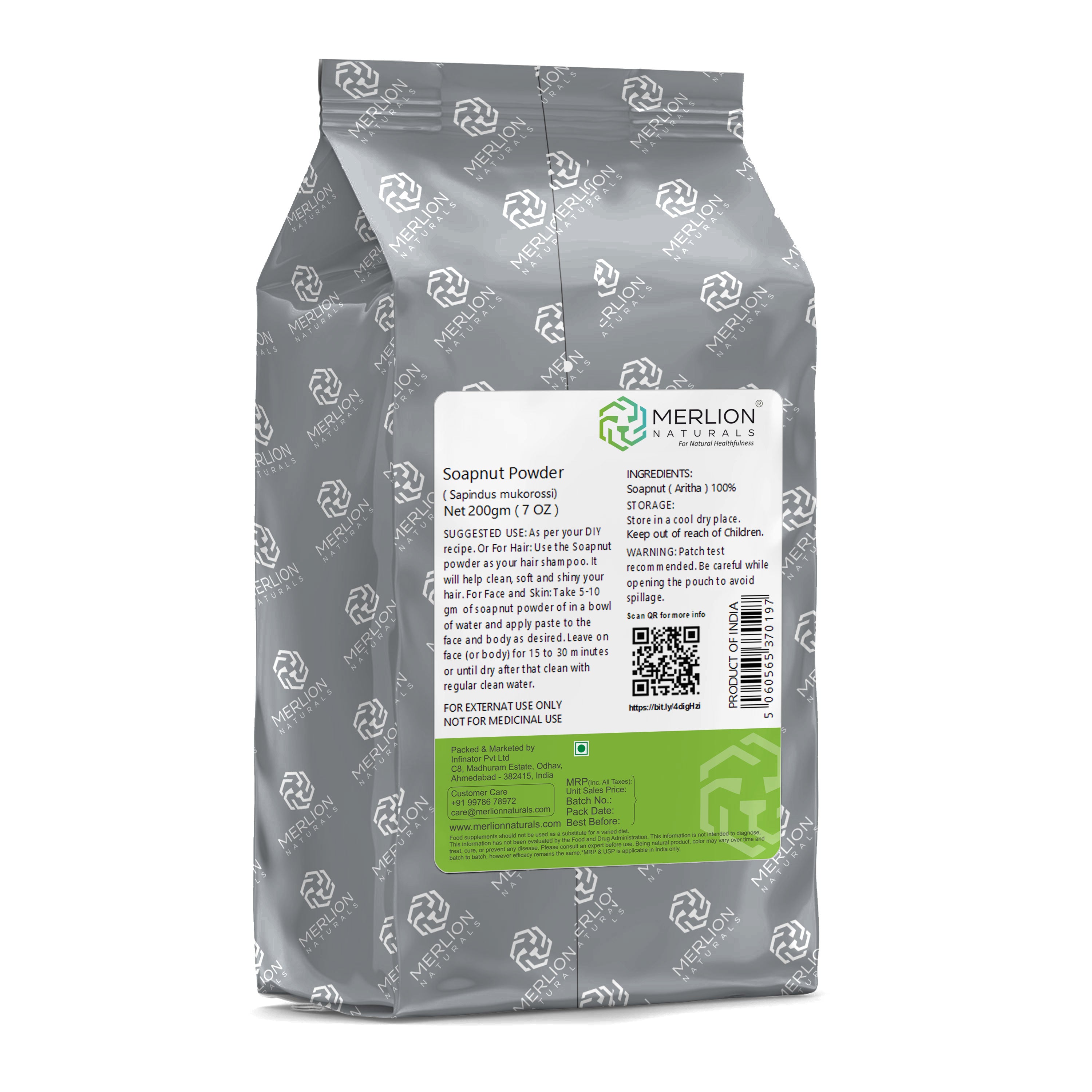 Merlion Naturals Soapnut Powder - Distacart
