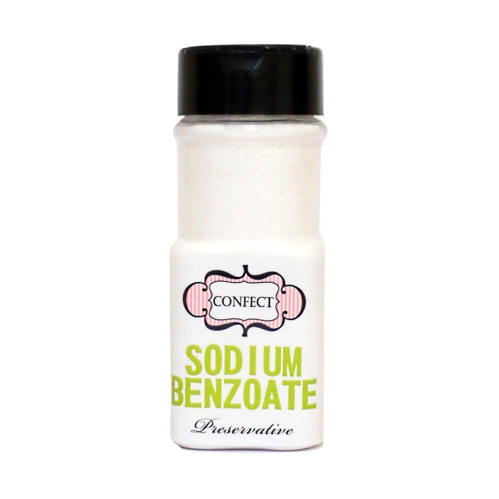 confect sodium benzoate br b 75 gms b