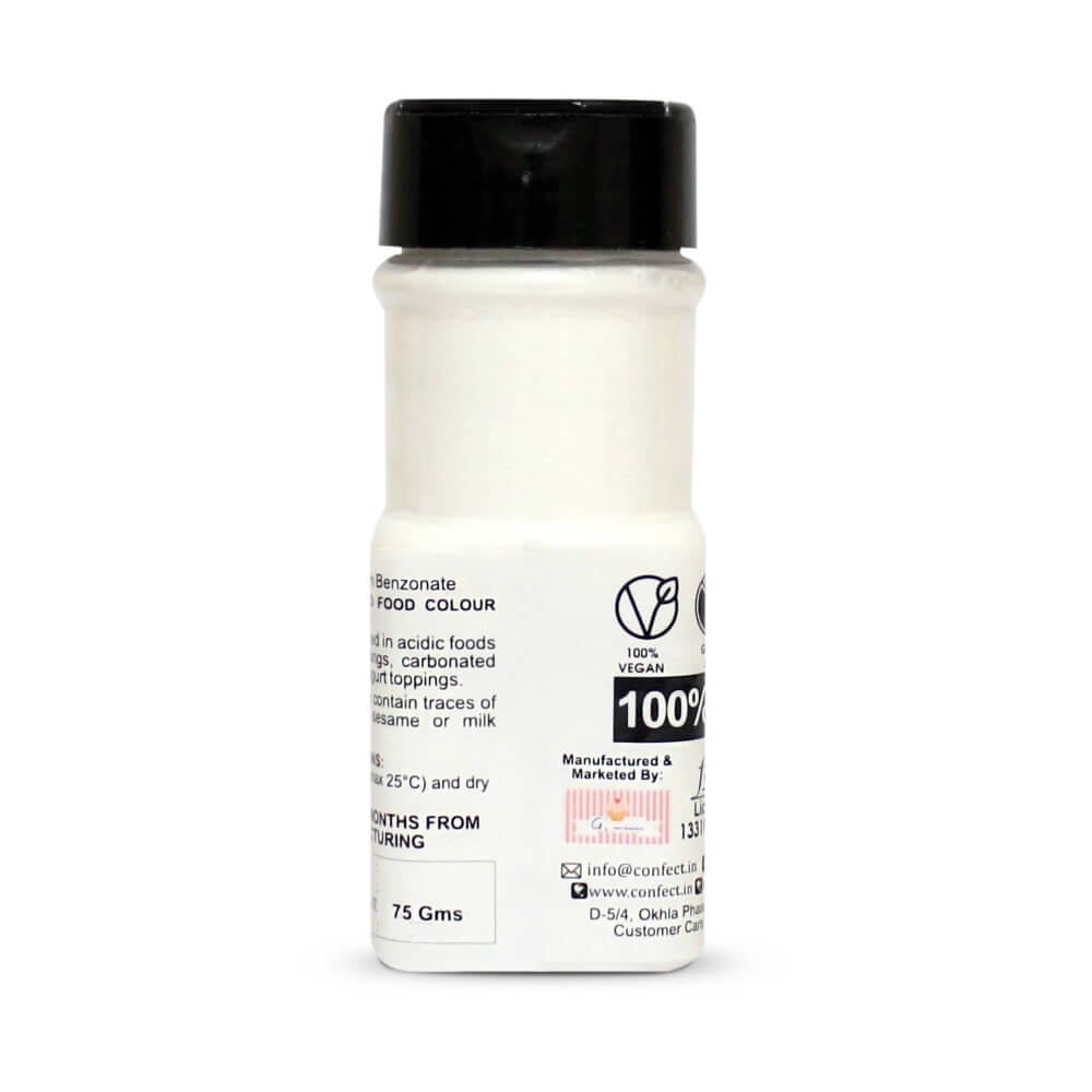 confect sodium benzoate br b 75 gms b