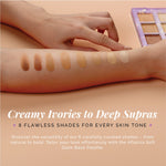 Thumbnail for Aflairza Soft Glam Base Palette for Blendable, Long-Lasting Formula with Vitamin E & Jojoba Oil