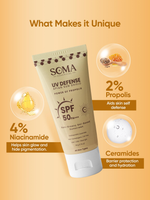 Thumbnail for Soma Essential Propolis Based Apian Sunshield, 4% Niacinamide & Ceramides - Dista