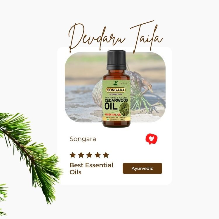 Songara Cedarwood Essential Oil - Dista