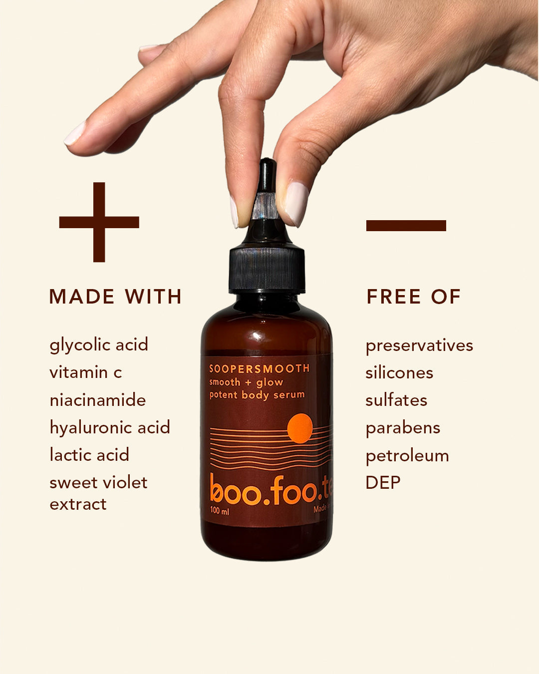 Boofootel SOOPERSMOOTH Body Serum - Dista