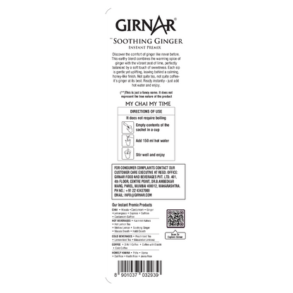 Girnar Instant Premix Soothing Ginger - Distacart